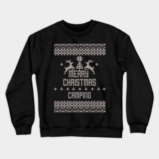 Merry Christmas CAMPING Crewneck Sweatshirt